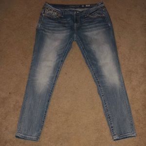 Miss Me Easy Ankle Skinny